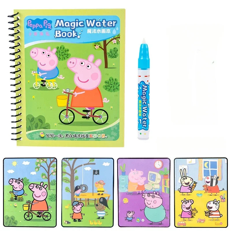 Peppa Pig Water Painting Book – Kreatives Malbuch für die frühkindliche Entwicklung