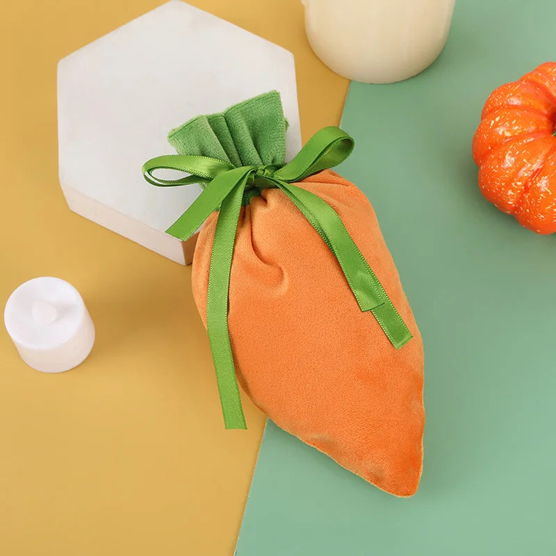 Niedliche Osterhasen-Taschen – Samtige Geschenkverpackungen für Schokolade, Süßigkeiten und Schmuck