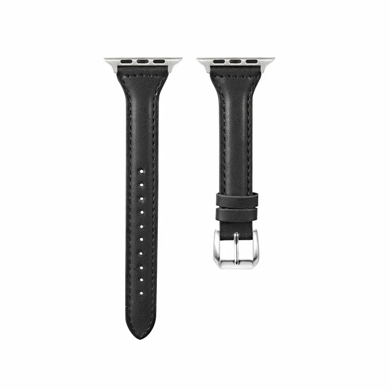 Slim Leather Strap für Apple Watch – Stilvolles und Elegantes Armband für Ihre Smartwatch